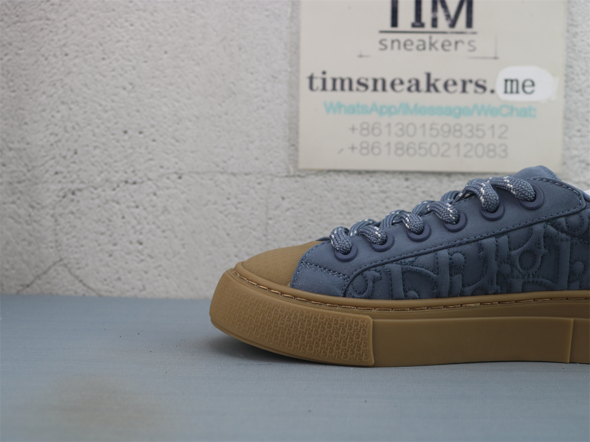 Stone Island X DIOR B33 Skateboard Shoes Men Low-Top Blue